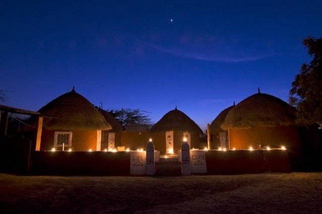 Village safari by jeep near Salawas